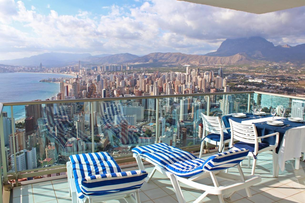 Skyline 34 Amazing Apartment With Private Terrace And Sea Views Benidorm Buitenkant foto