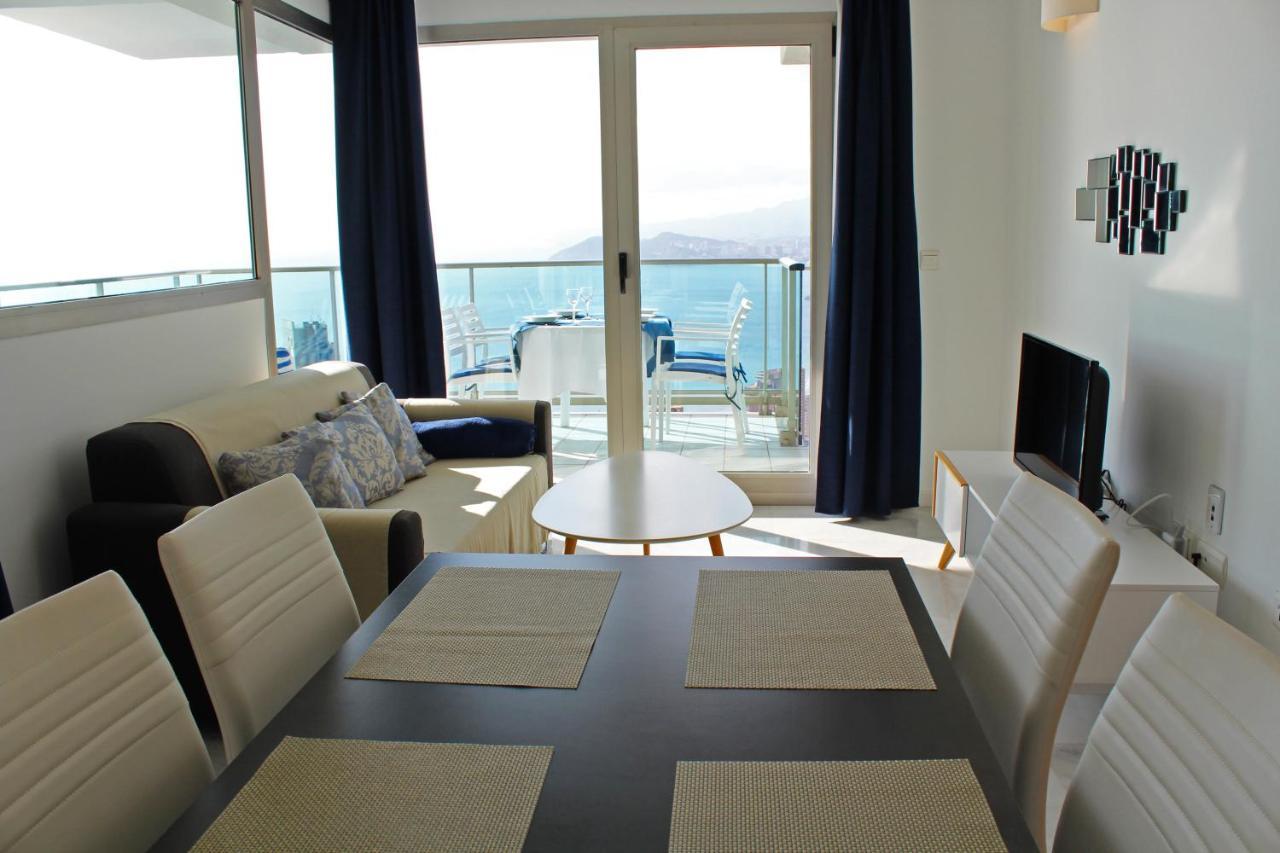 Skyline 34 Amazing Apartment With Private Terrace And Sea Views Benidorm Buitenkant foto