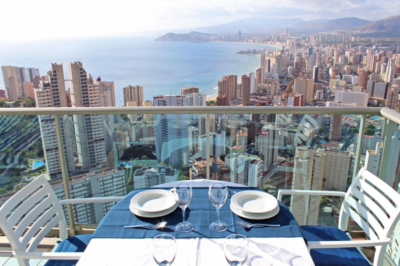 Skyline 34 Amazing Apartment With Private Terrace And Sea Views Benidorm Buitenkant foto